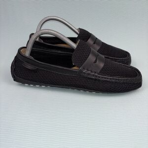 Cole Haan Penny Loafers Driving Shoes Men’s Size 8 Black Mesh